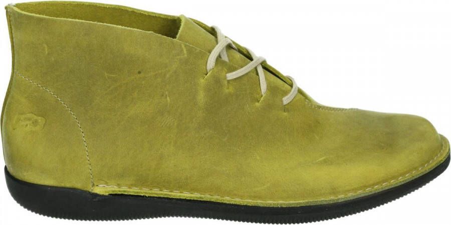Loints of Holland 68163 NIJNSEL Volwassenen VeterlaarzenHalf hoge schoenen  Kleur Groen - Schoenen.nl