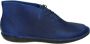 Loints of Holland 68163 NIJNSEL Volwassenen VeterlaarzenHoge sneakersDames veterschoenenHalf-hoge schoenen Blauw - Thumbnail 2