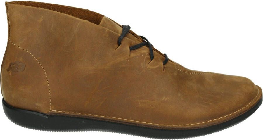 Loints of Holland 68163~NIJNSEL~~~~~~~~~~~~~~~~~ Hoge sneakersVeterlaarzenDames veterschoenenDames sneakersHalf-hoge schoenen Cognac