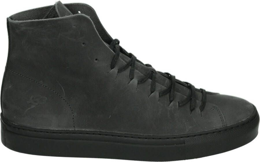 Loints of Holland 87306~ZETTEN~~~~~~~~~~~~~~~~~~ Hoge sneakersVeterlaarzenDames veterschoenenDames sneakersHalf-hoge schoenen Grijs