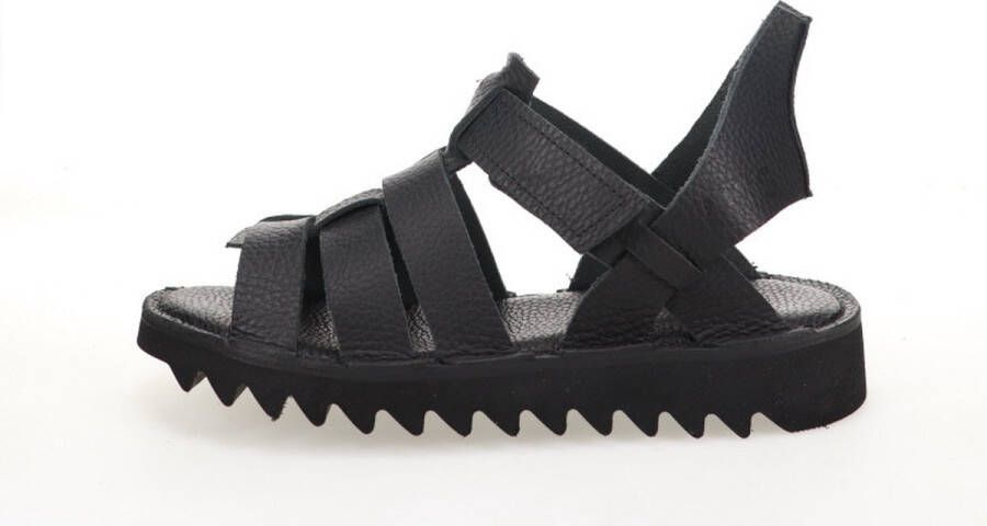 Loints of Holland Soren Sandalen Leder Black in