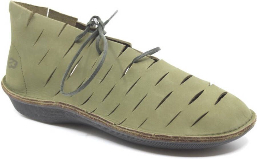 Loints TEGELEN 39300 304 Groene dames veterschoenen