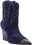 Lola Cruz Stijlvolle Boot voor februari Blue Dames - Thumbnail 1