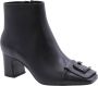 LOLA CRUZ Enkellaarsjes Dames 008t14bk Maat: 35 Materiaal: Leer Kleur: Zwart - Thumbnail 2