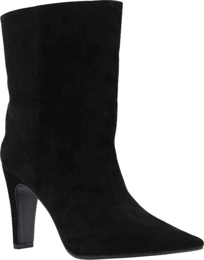 LOLA CRUZ Enkellaarsjes Dames 008t14bk Maat: 35 Materiaal: Leer Kleur: Zwart - Foto 8