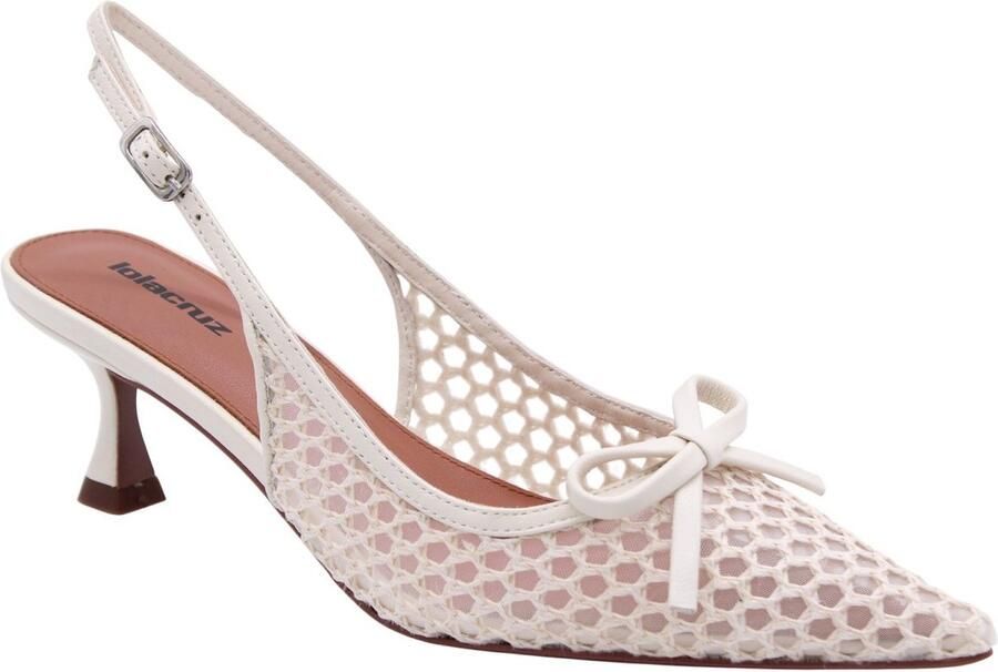 Lola Cruz Schoenen Creme Vrouwen