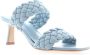 Lola Cruz Stijlvolle hoge hak sandalen Blauw Dames - Thumbnail 1