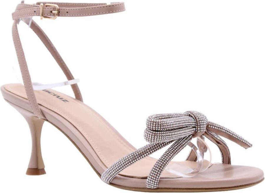 Lola Cruz Sandaal met Ezeltje Detail Pink Dames