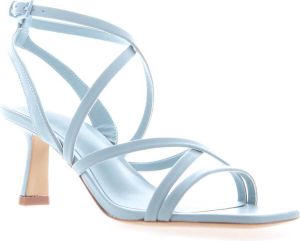 Lola Cruz Sky Blue Kumala Sandalen Elegant en Stijlvol Blauw Dames