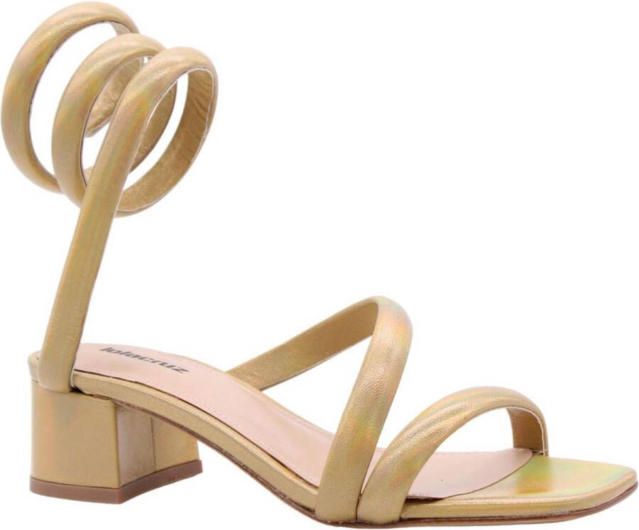 Lola Cruz Hoge hak sandalen voor vrouwen Yellow Dames