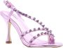 Lola Cruz Hoge hak sandalen voor stijlvolle vrouwen Pink Dames - Thumbnail 1