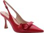Lola Cruz Rode Slingback Sandalen - Thumbnail 1