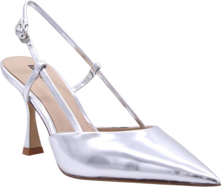 Lola Cruz Slingback Zilver