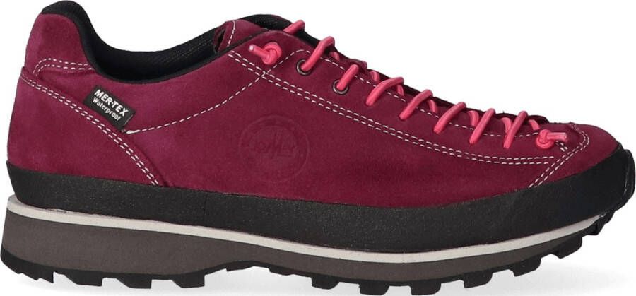 Lomer Bio Naturale Low MTX Wandelschoenen Cardinal Pink