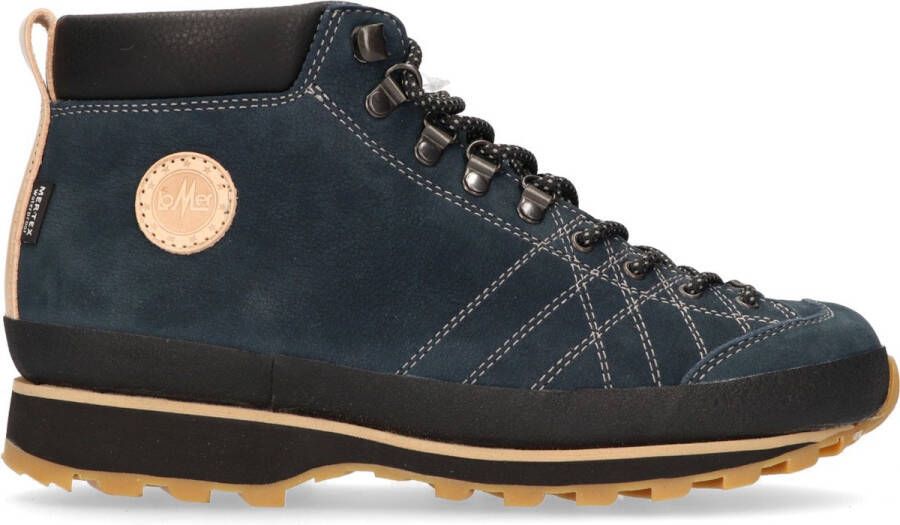 Lomer Bio Naturale Mid MTX Premium Wandelschoenen Mistery Blauw Nubuck 50085.E.03