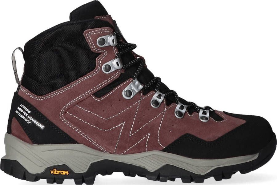 Lomer Cristallo 2.0 MTX Bergschoenen Borgogna Bordeaux Suède