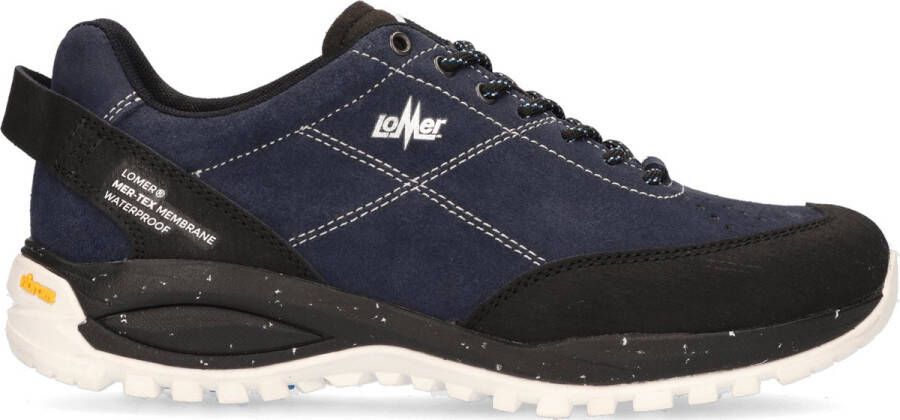 Lomer Janko Sport 2.0 MTX Wandelschoenen Flag Blauw Suède 70007.C.06