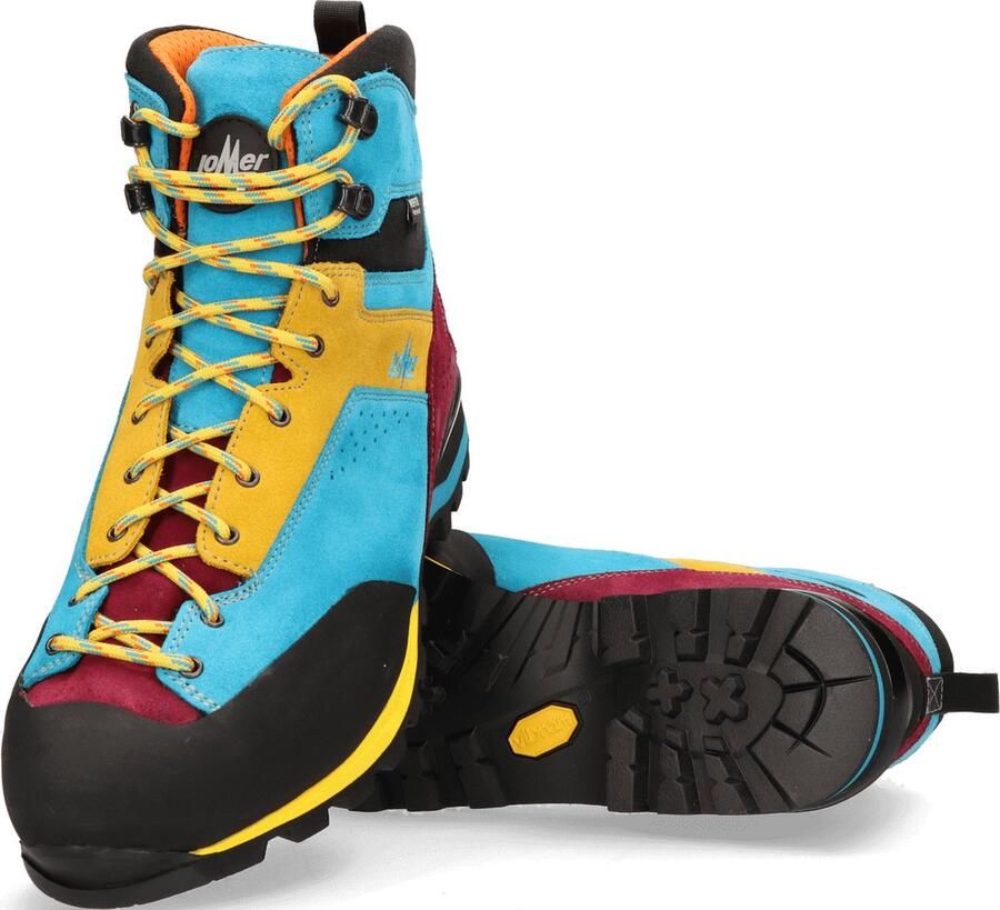 Lomer Badia High MTX Bergschoenen Soleil Turquoise Multi Suède 30033.A.01 - Foto 3