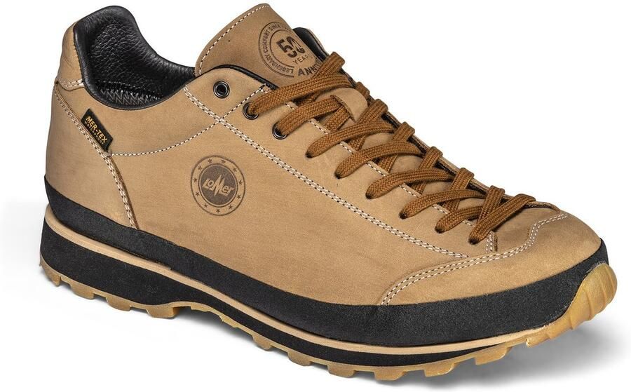 Lomer Bio Naturale low mtx bruin wandelschoenen uni (38.50088.A.01)