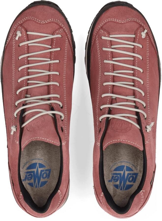 Lomer Bio Naturale MTX low roze wandelschoenen dames (50082.A.17) - Foto 5
