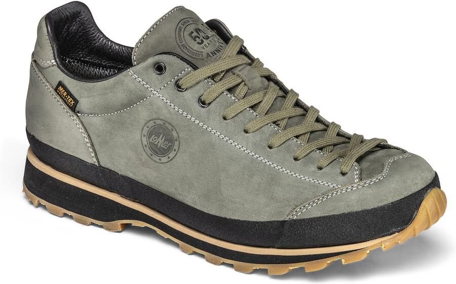 Lomer Bio Naturale low mtx groen wandelschoenen uni (38.50088.A.02)