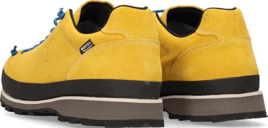 Lomer Bio Naturale Low MTX Wandelschoenen Soleil Geel Suède 50082.A.19 - Foto 8