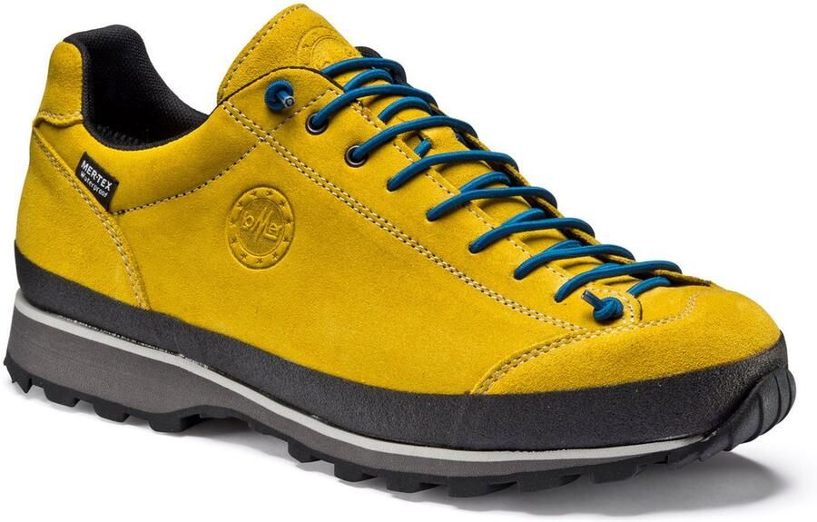 Lomer Bio Naturale Low MTX Wandelschoenen Soleil Geel Suède 50082.A.19 - Foto 6