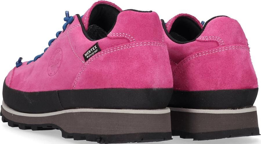 Lomer Bio Naturale Low MTX Dames Wandelschoenen Passion Roze Suède 50082.A.25 - Foto 5