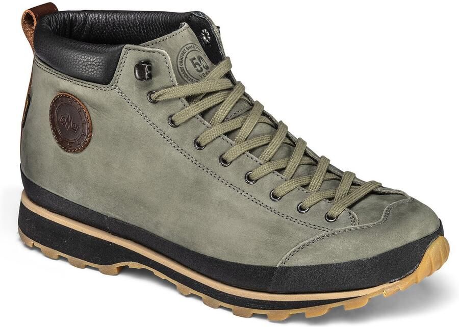 Lomer Bio Naturale mid mtx groen wandelschoenen uni (38.50089.A.02)