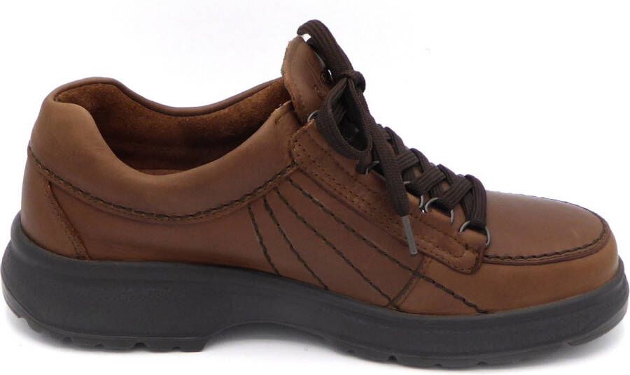 Lomer Heren Veterschoen New Valiant 50025.A.001 Bruin - Foto 6