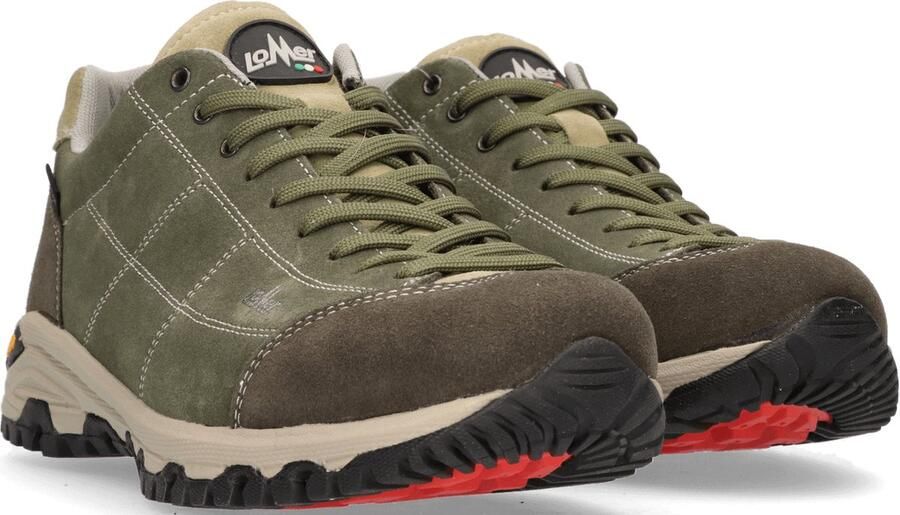 Lomer Maipos MTX Wandelschoenen Catfish Olive Groen Suède 70003.B.65 - Foto 3