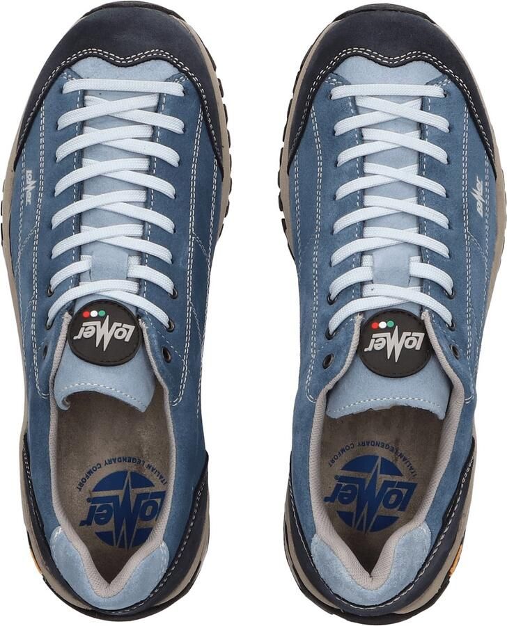 Lomer Maipos MTX Wandelschoenen Jeans Deep Blauw Suède 70003.B.68 - Foto 4