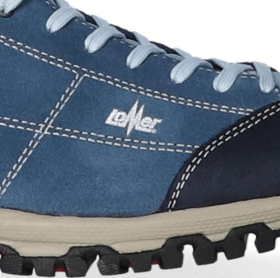 Lomer Maipos MTX Wandelschoenen Jeans Deep Blauw Suède 70003.B.68 - Foto 2
