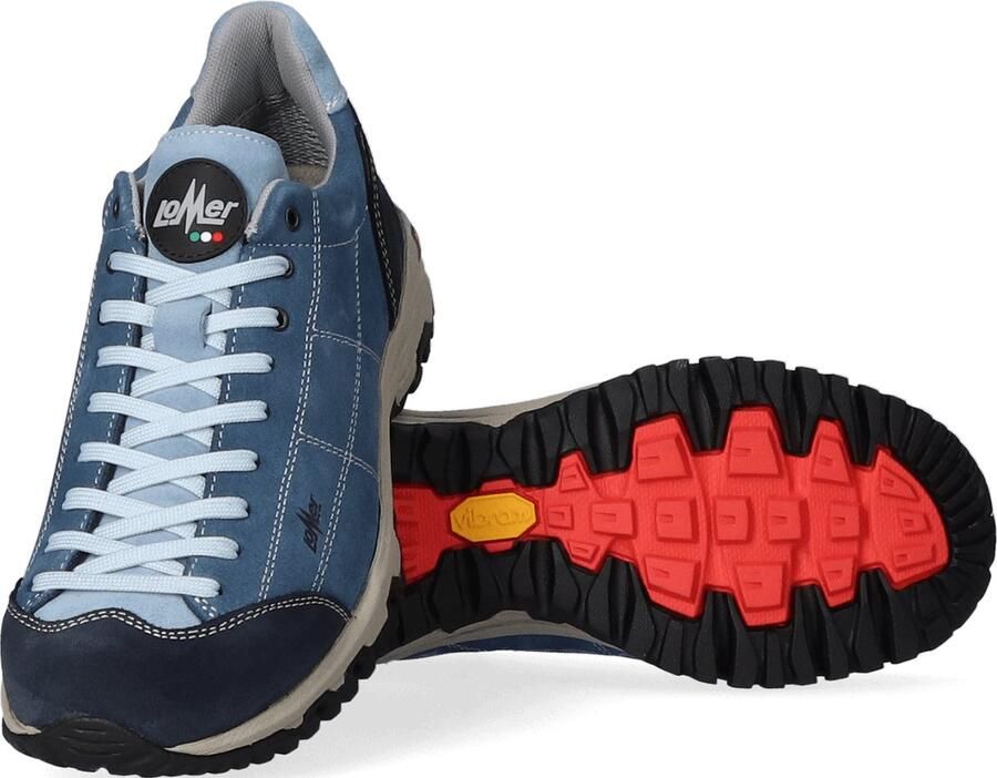 Lomer Maipos MTX Wandelschoenen Jeans Deep Blauw Suède 70003.B.68 - Foto 5