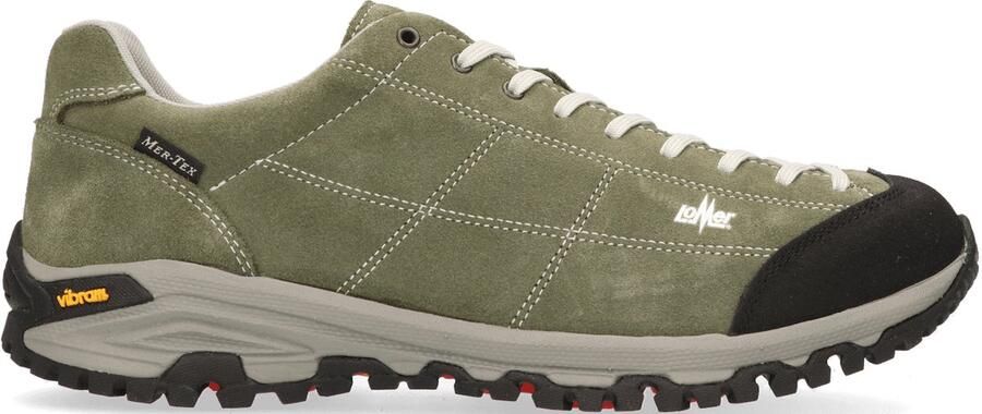 Lomer Maipos Wandelschoenen Birch Groen Suède