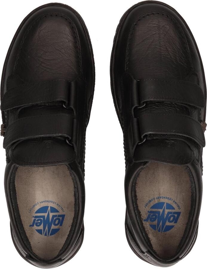 Lomer Rambler Heren Comfortschoenen Black | Zwart | Leer - Foto 5