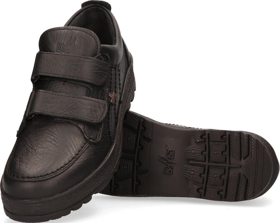 Lomer Rambler Heren Comfortschoenen Black | Zwart | Leer - Foto 4