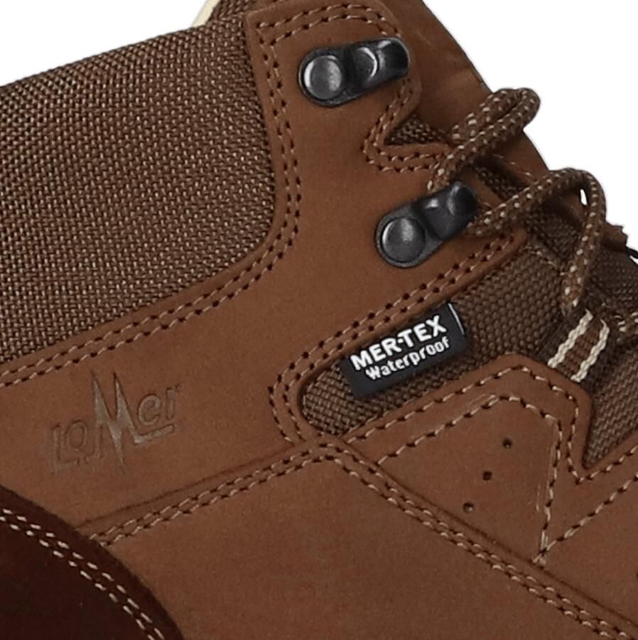 Lomer Sella High Premium MTX Wandelschoenen Brown Cognac Nubuck 30047.B.01 - Foto 3
