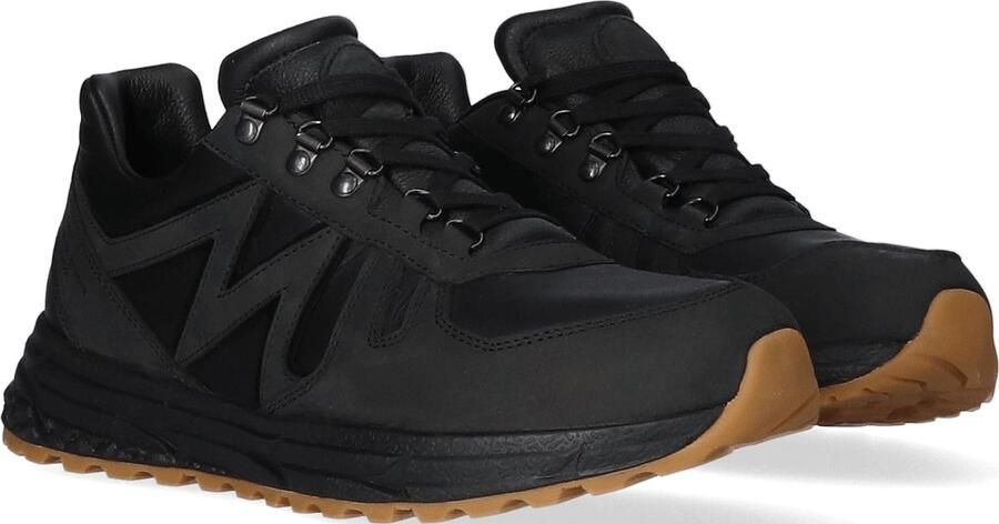 Lomer Vitality Fit Premium MTX Heren Wandelschoenen Black Zwart Leer 60000.A.02 - Foto 2