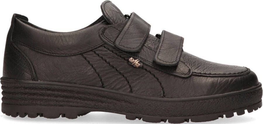 Lomer Rambler Heren Comfortschoenen Black | Zwart | Leer