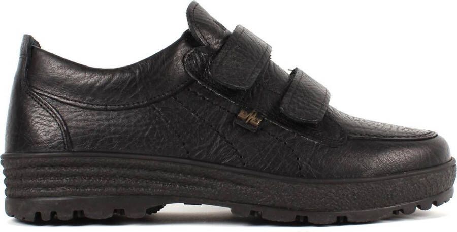 Lomer Rambler Heren Comfortschoenen Black | Zwart | Leer