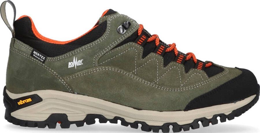 Lomer Sella II Sport MTX Wandelschoenen Birch Groen Suède 30042.B.04