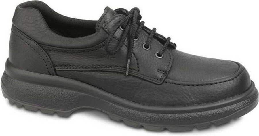 Lomer Vancouver Heren Veterschoenen Hunter Black | Zwart | Vancouver