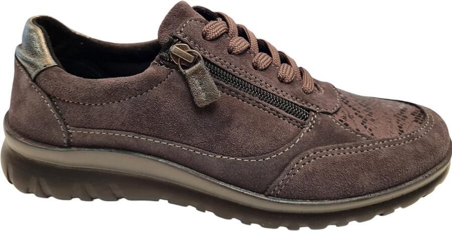 Longo 1103726 1039 Anthrazit Dames Sneakers Grijs