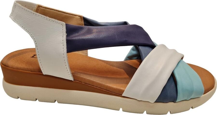 Longo 1128076 Multi Blanco 1 Dames Sandalen Multi