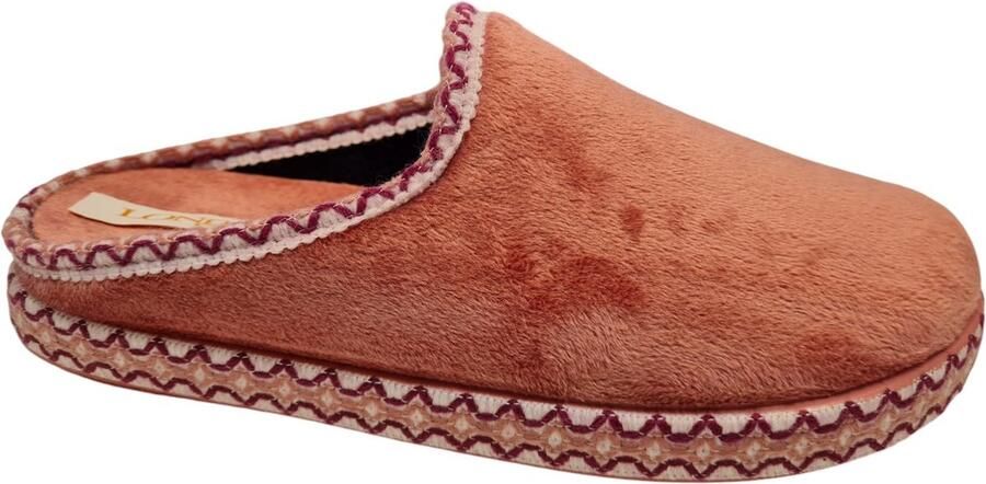 Longo 1135444 48 Lachs Dames Instappantoffels Zalmroze