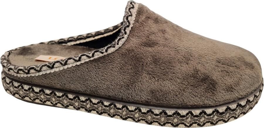 Longo 1135449 74 Grau Dames Pantoffels Grijs