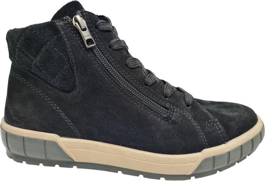 Longo 1135593 1038 Dames Veterschoenen Zwart