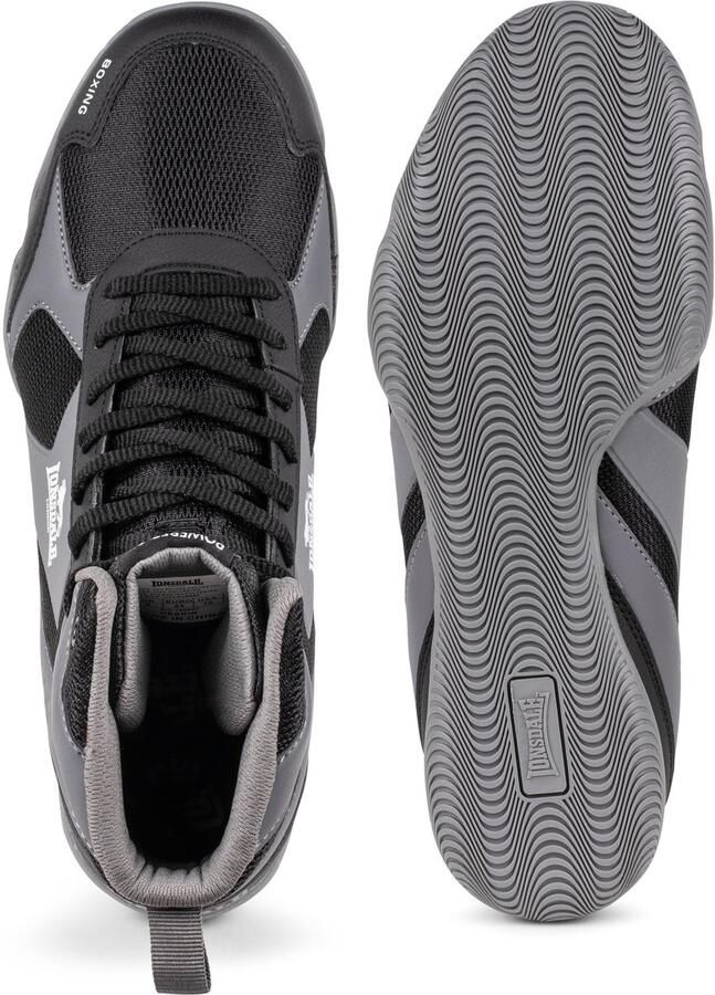 Lonsdale Heskin Boxschuhe (1 Paar) Black Grey White - Foto 2