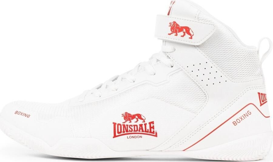 Lonsdale Rufford Boxschuhe (1 Paar) White Red